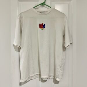 Adidas Tee with Colorful Logo Size M